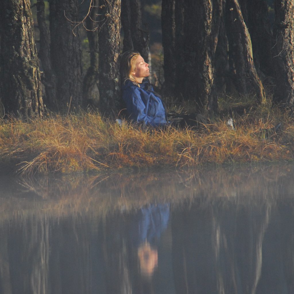 Christina Bengtsson in nature